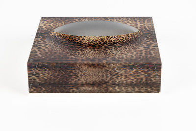 Leopard Acrylic Candy Tray