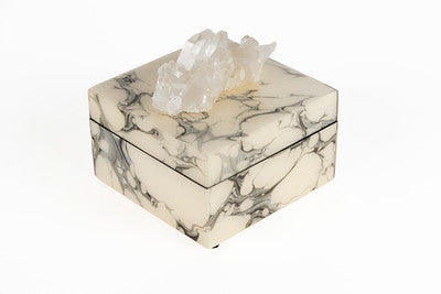 Gray Marble Box