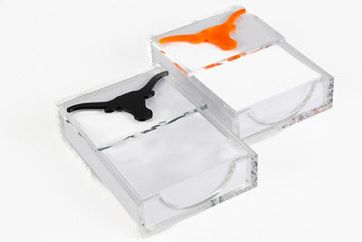 College acrylic Notepad Tray