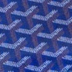 blue goyard mahjong set with case, pushers and tiles