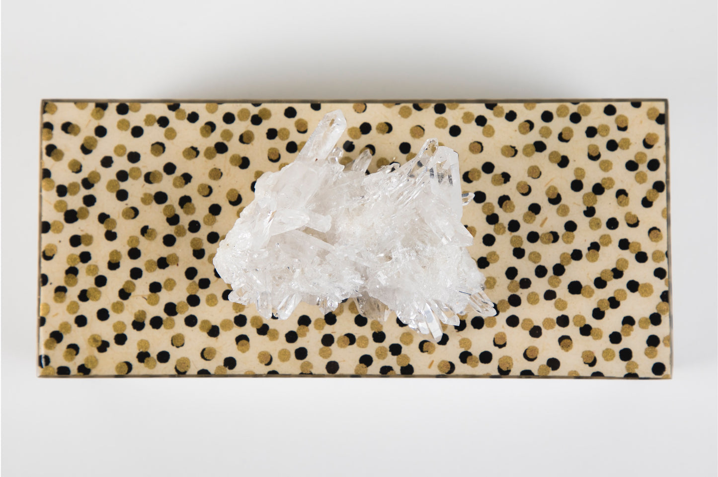 Dalmation Box with Quartz