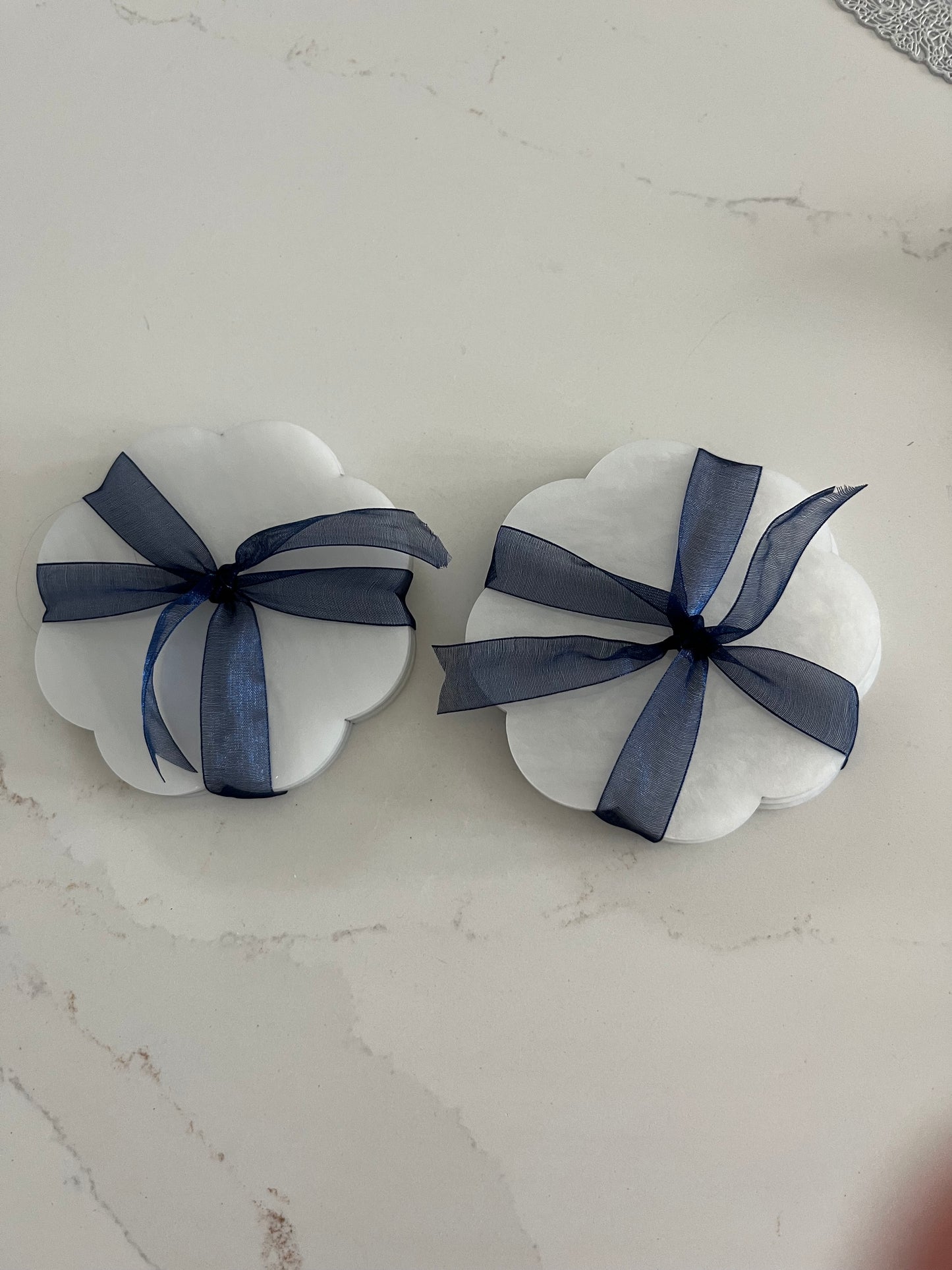 Scallop Coasters - Set of 4