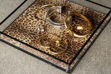 Load image into Gallery viewer, Leopard Acrylic Square Tray
