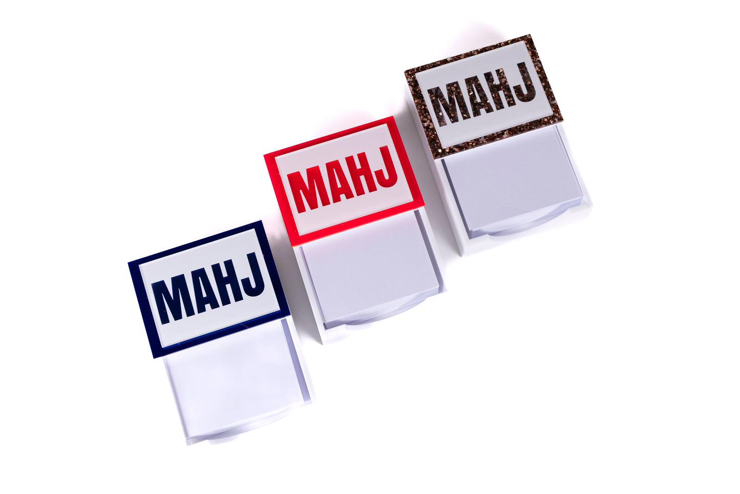 acrylic mahjong notepad holder for the mahjong lover. Available in all colors 