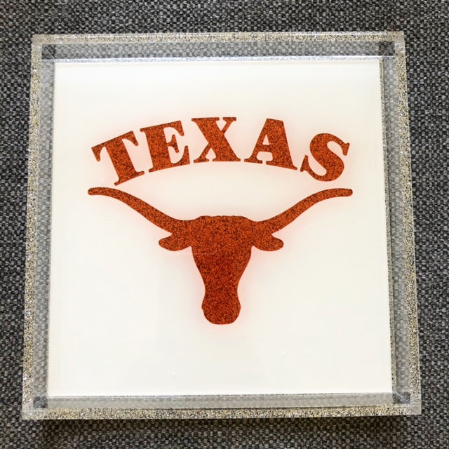 college acrylic tray