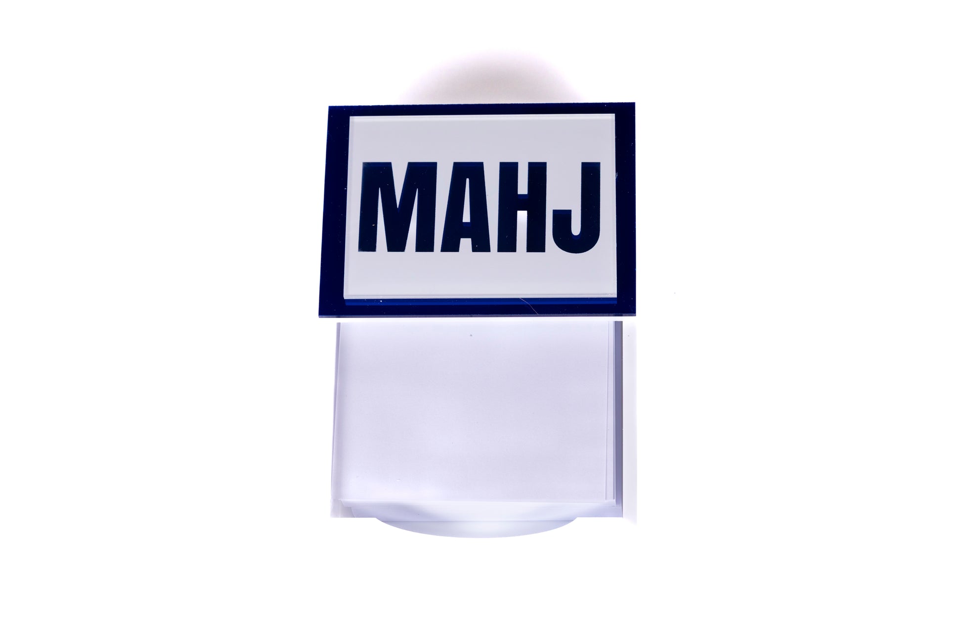 acrylic mahjong notepad holder for the mahjong lover. Available in all colors 