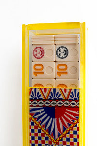 dolce pattern acrylic rummikub set