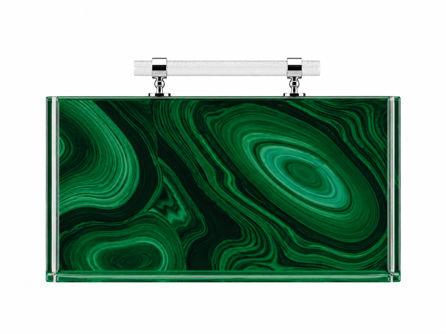malachite green acrylic case with mahjong set included 