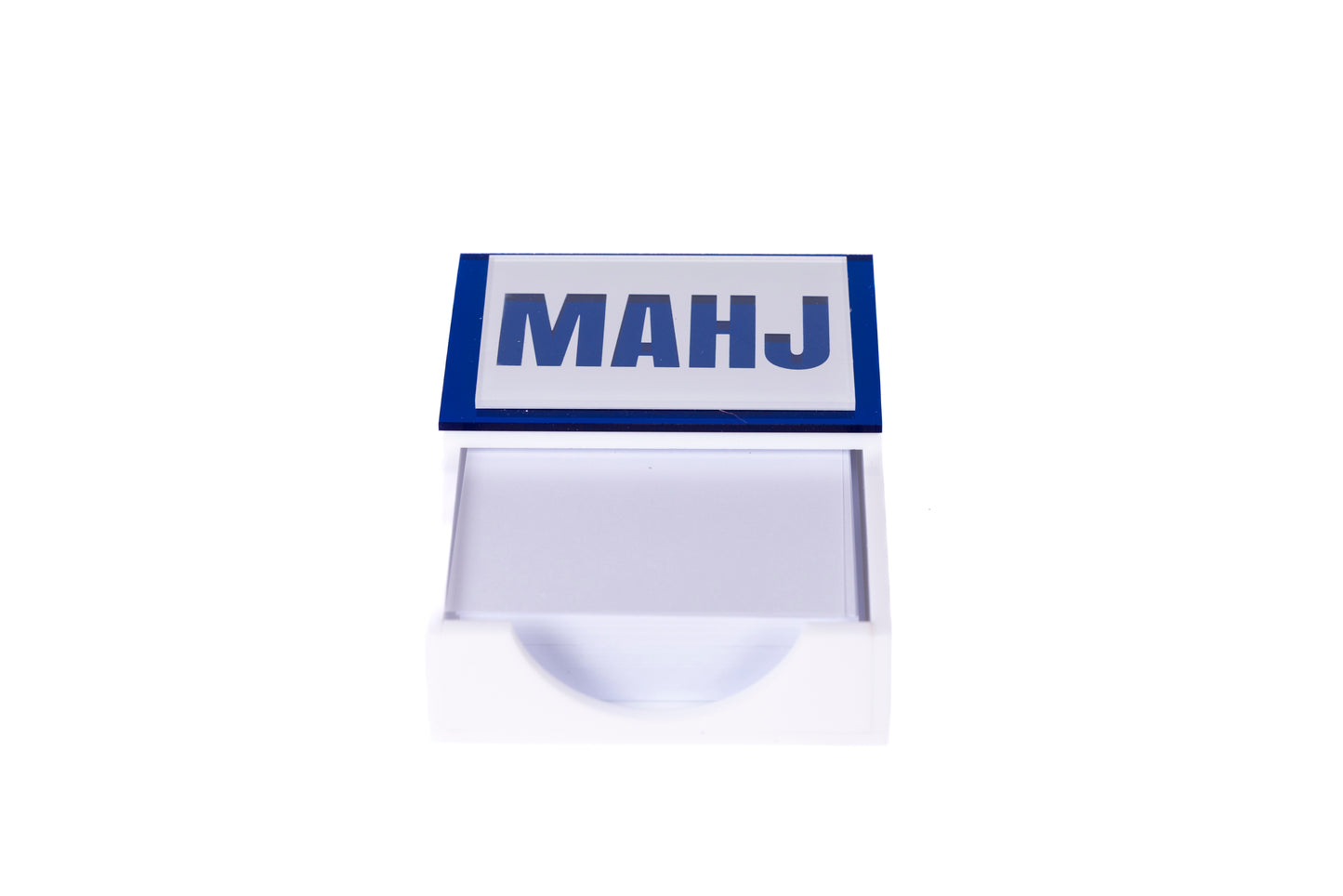 acrylic mahjong notepad holder for the mahjong lover. Available in all colors 