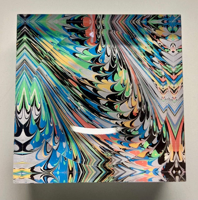 peacock acrylic candy bowl pattern