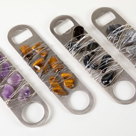 Gemstone Bottle Cap Opener